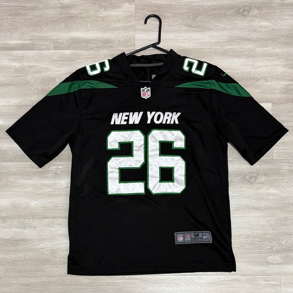 Black Leveon Bell Men's New York Jets Jersey